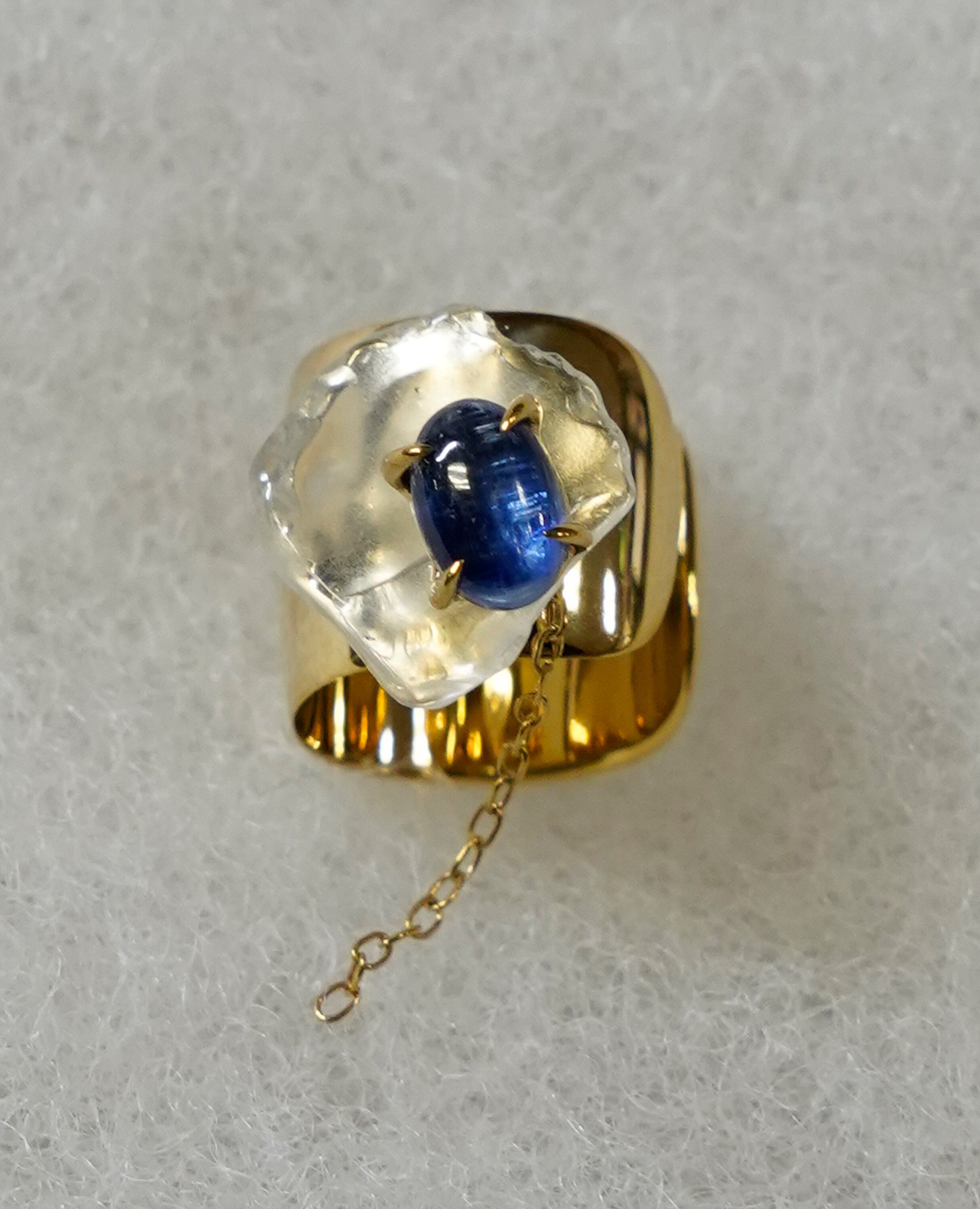 (SV)Thalatta Earcuff( Kyanite)