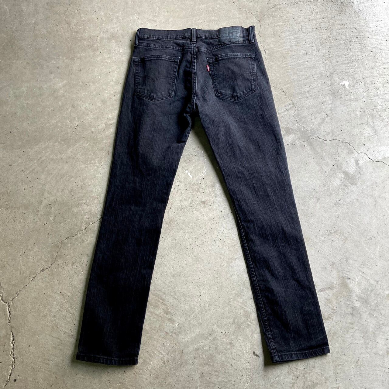 メキシコ製リーバイスLevis511ブラックデニムパンツ黒W32デニムパンツ