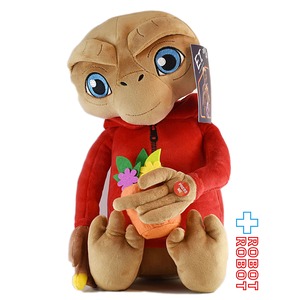 キッドロボット  E.T. 赤パーカー インタラクティブ 指ライトアップ 13インチぬいぐるみ人形