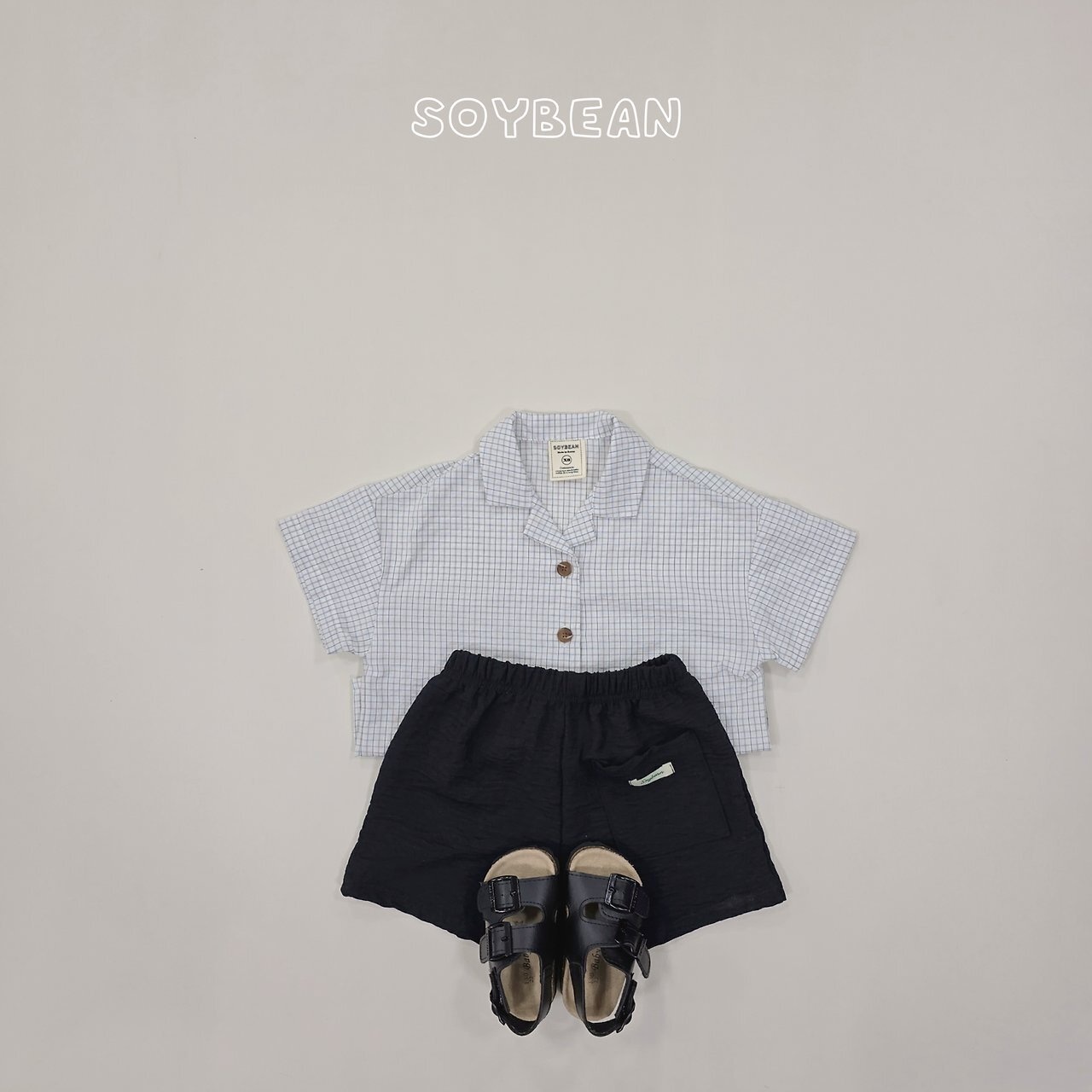 【取寄/韓国直送】SOYBEAN 26/SM ビンスハーフパンツ|夏服|韓国子供服