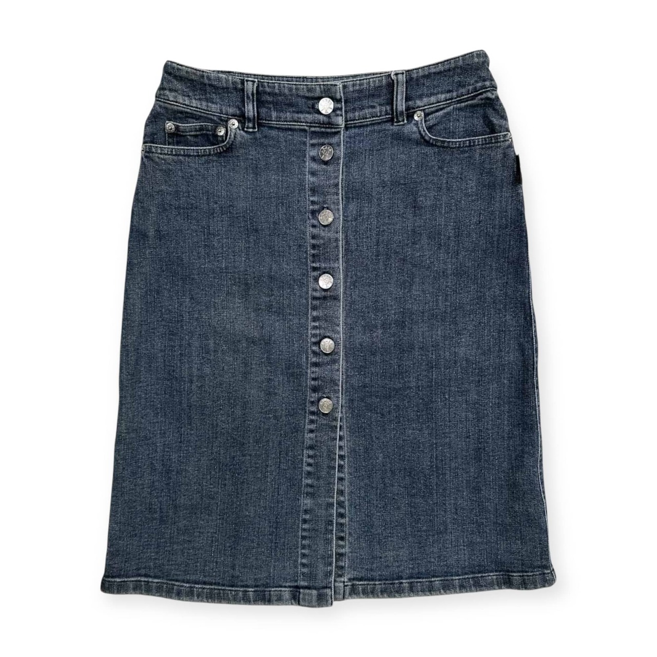 agn?s b. アニエスベー タイト デニム スカート 38 /レディース/インディゴブルー系