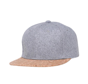 Cork fashion simple snap back cap