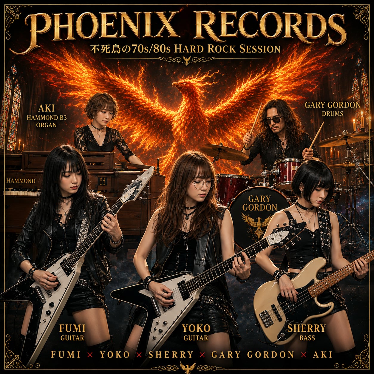 SHOUT,新品未開封,クリスチャン・メロハー/ハードロック,1st,メロハー CD-R】不死鳥の70s/80s Hard Rock Session｜FUMI × YOKO Twin Flying V