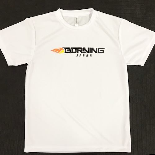 炎 BURNING Tシャツ ホワイト