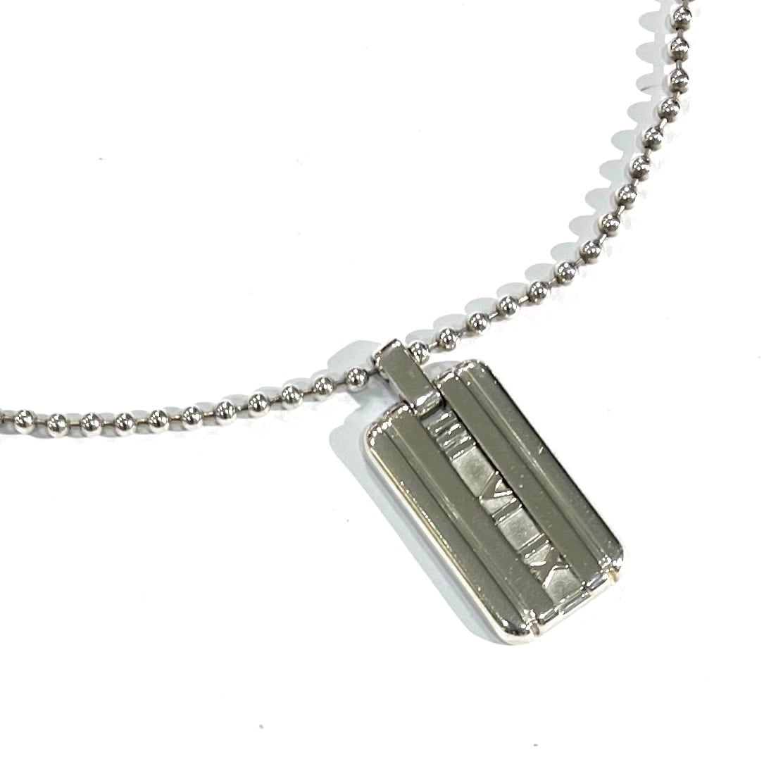 TIFFANY&CO. 】 2977 アトラスタグ ネックレス ボールチェーン