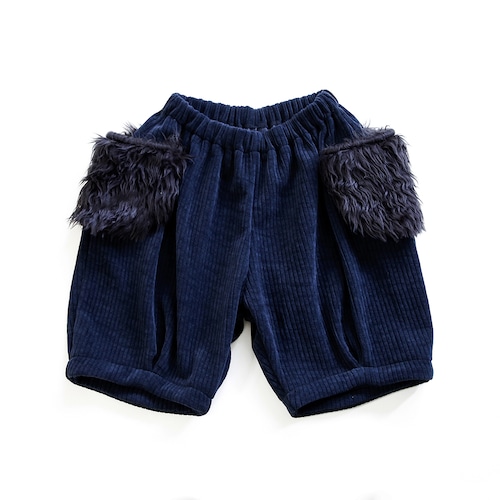 Far pocket half pants    kids XXL(140-150)  /  DarkNavy