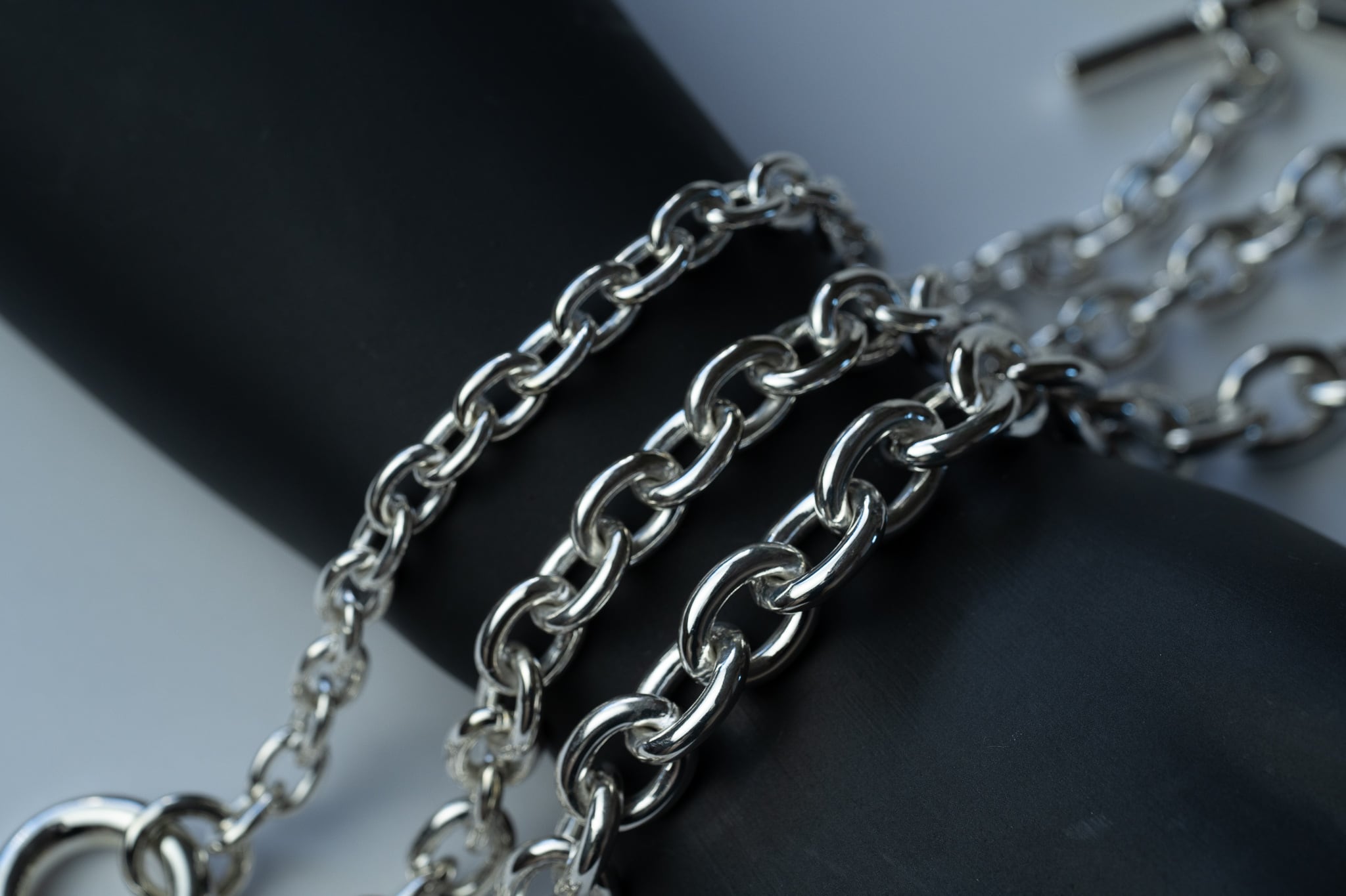 BN-034 Hook connect bracelet (Medium) | WAKAN SILVER SMITH online