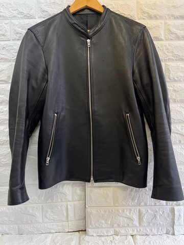 野村訓市着用！OLD GAP 極美品！レザージャケット 本革 黒 polo | PAY ID