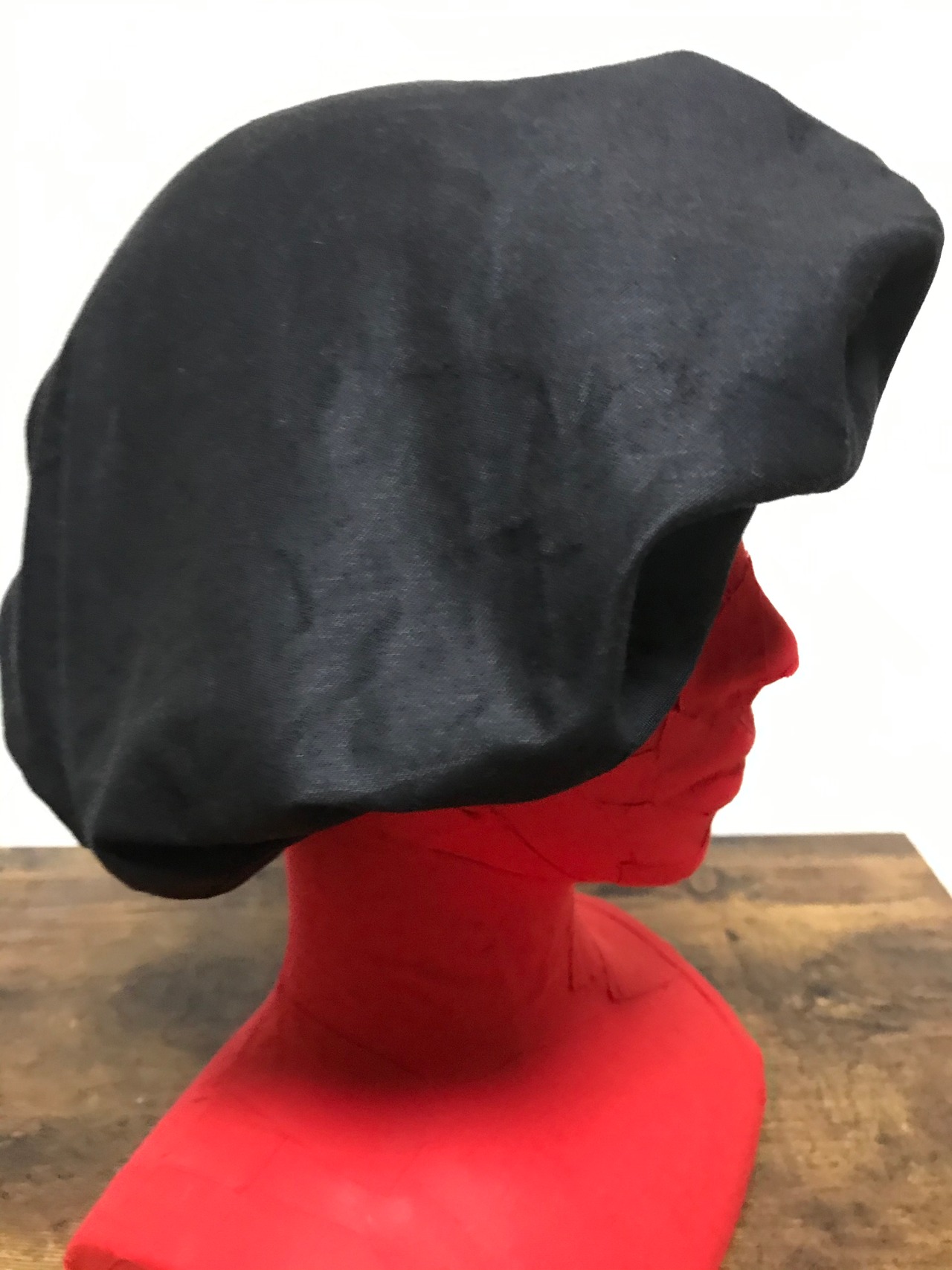 UNFINISHEDパッチワークベレー帽リバーシブル