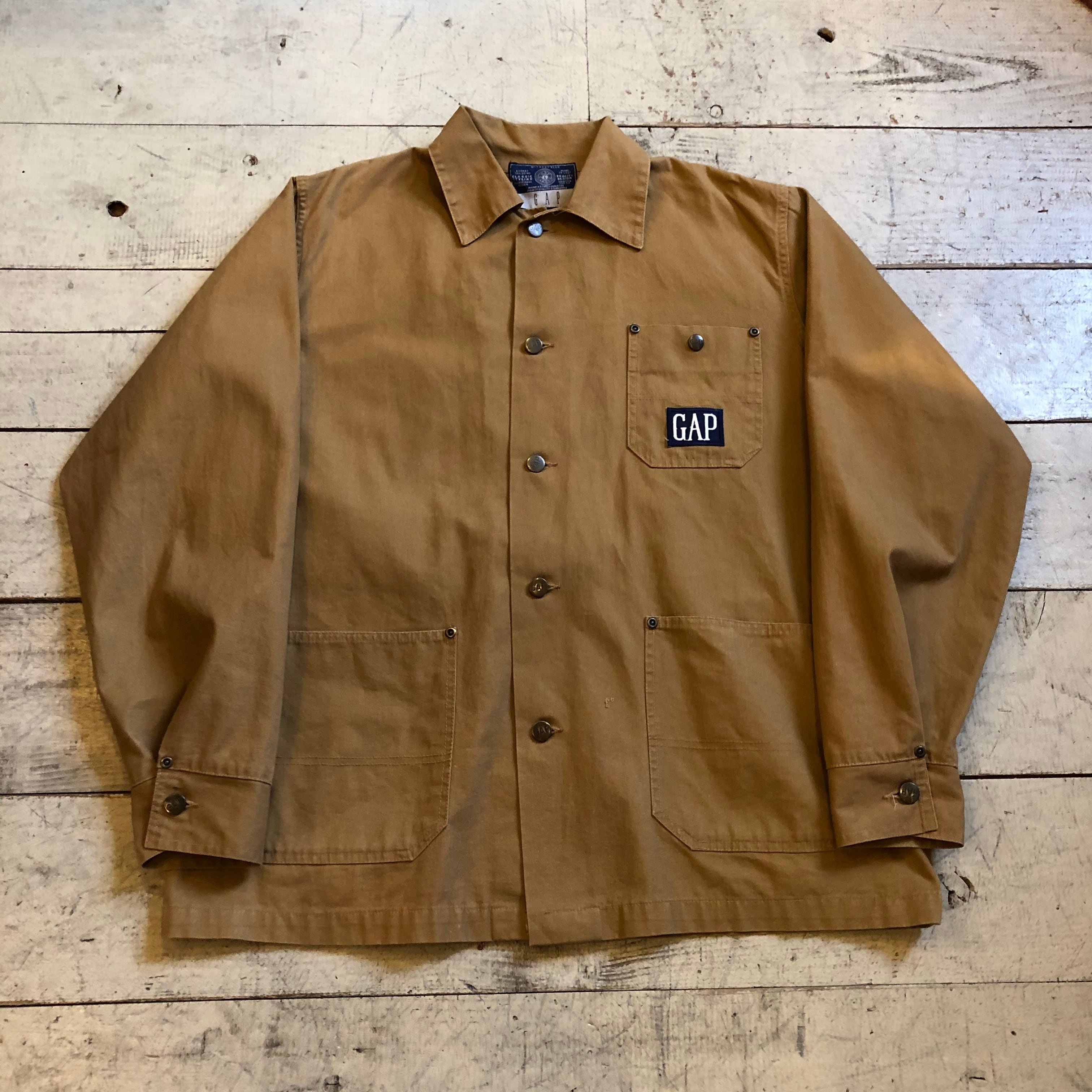 90s GAP logo chore coat | What'z up