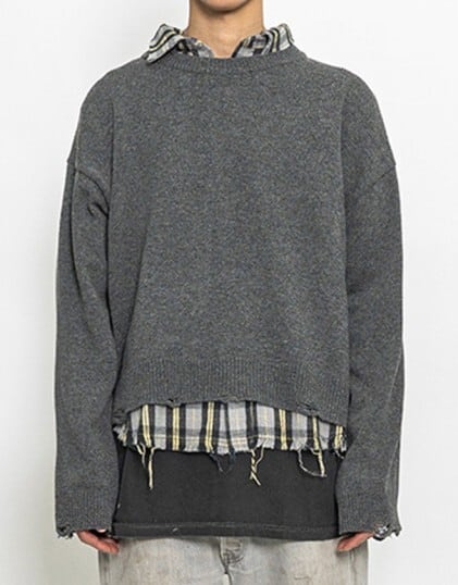☆RIIZE ソヒ 着用！！【SUNDAY FRUIT MARKET】FARM WORKER SWEATER