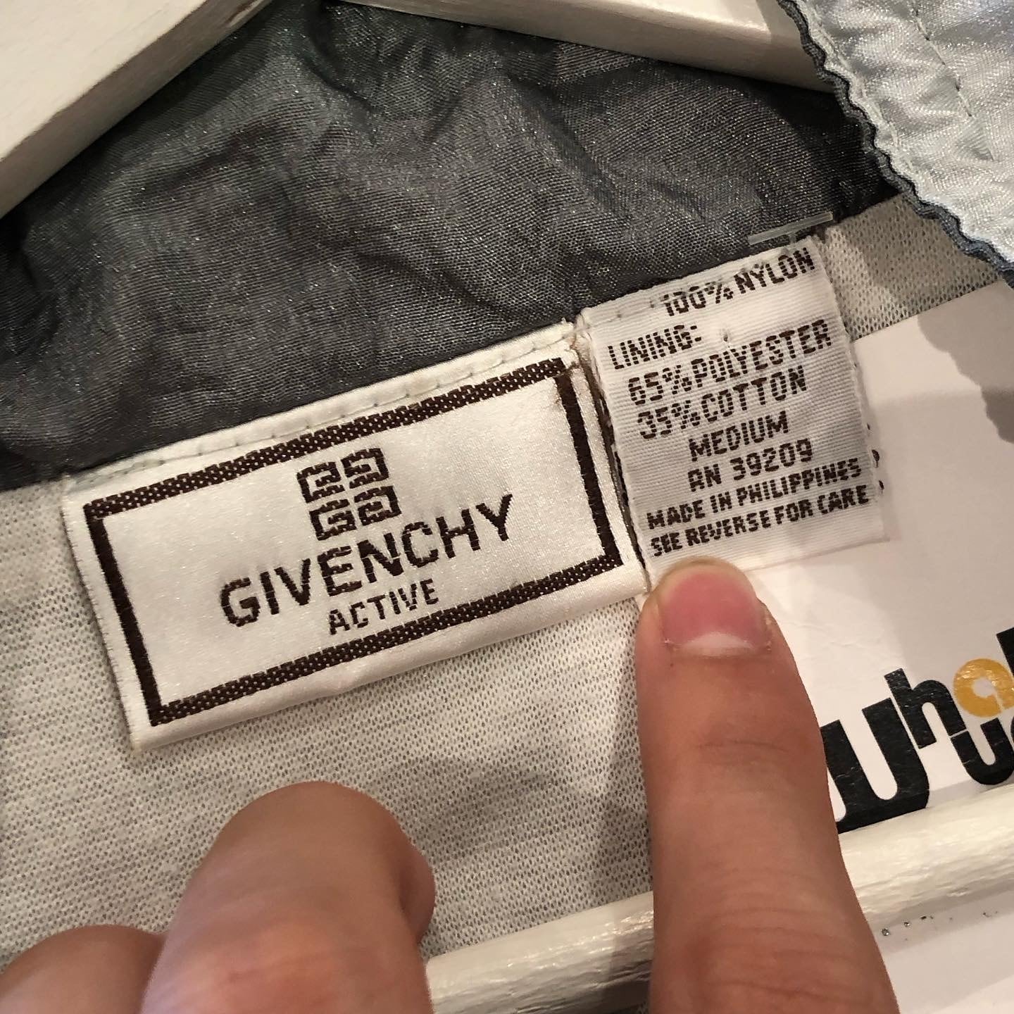 90s GIVENCHY full zip nylon jacket【高円寺店】 | What'z up