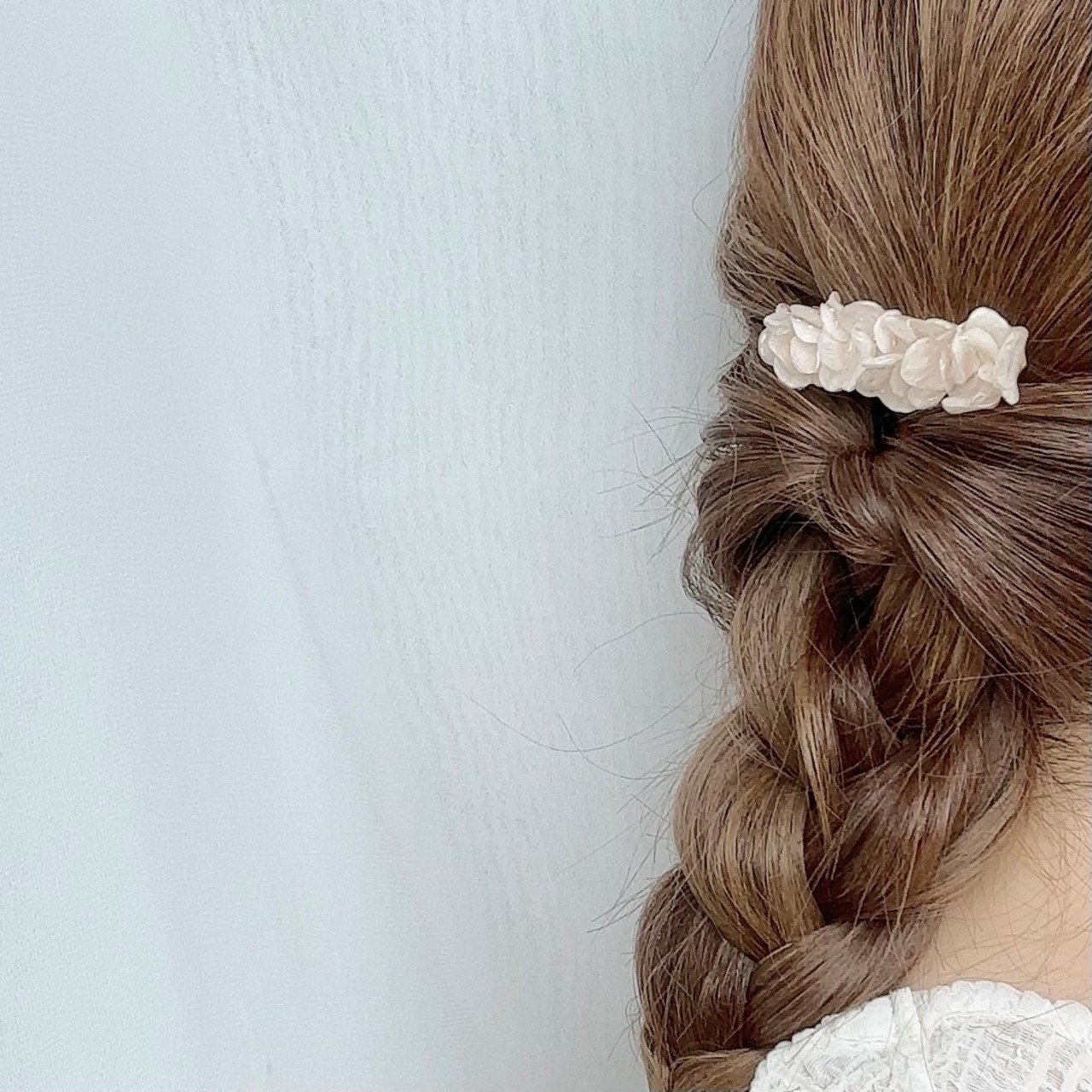 hydrangea hairclip