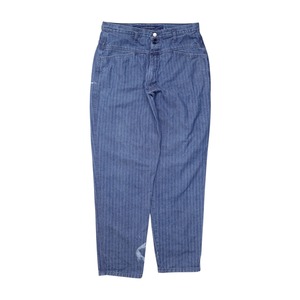 MARITHÉ + FRANÇOIS GIRBAUD HERRINGBONE DENIM PANTS SIZE 36 (USED)