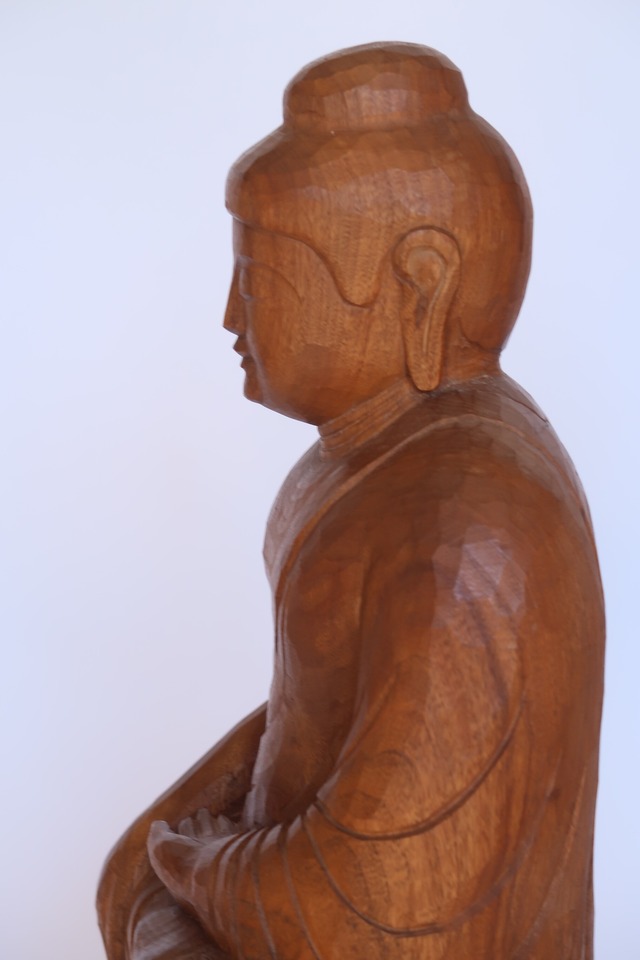 The Still Buddha ― An Original Seated Shakyamuni Buddha by Tessō Mori