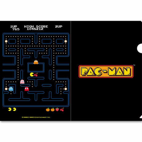 GINZA x Original PAC-MAN クリアファイル / GAMES GLORIOUS