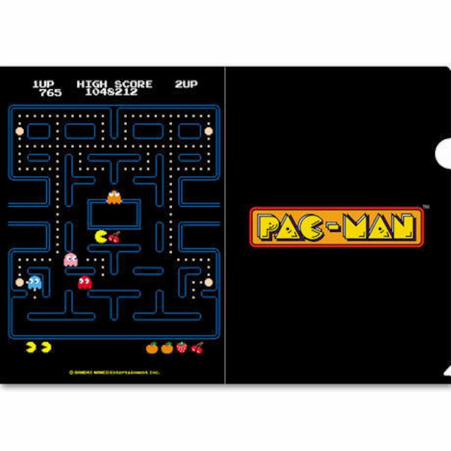 GINZA x Original PAC-MAN クリアファイル / GAMES GLORIOUS