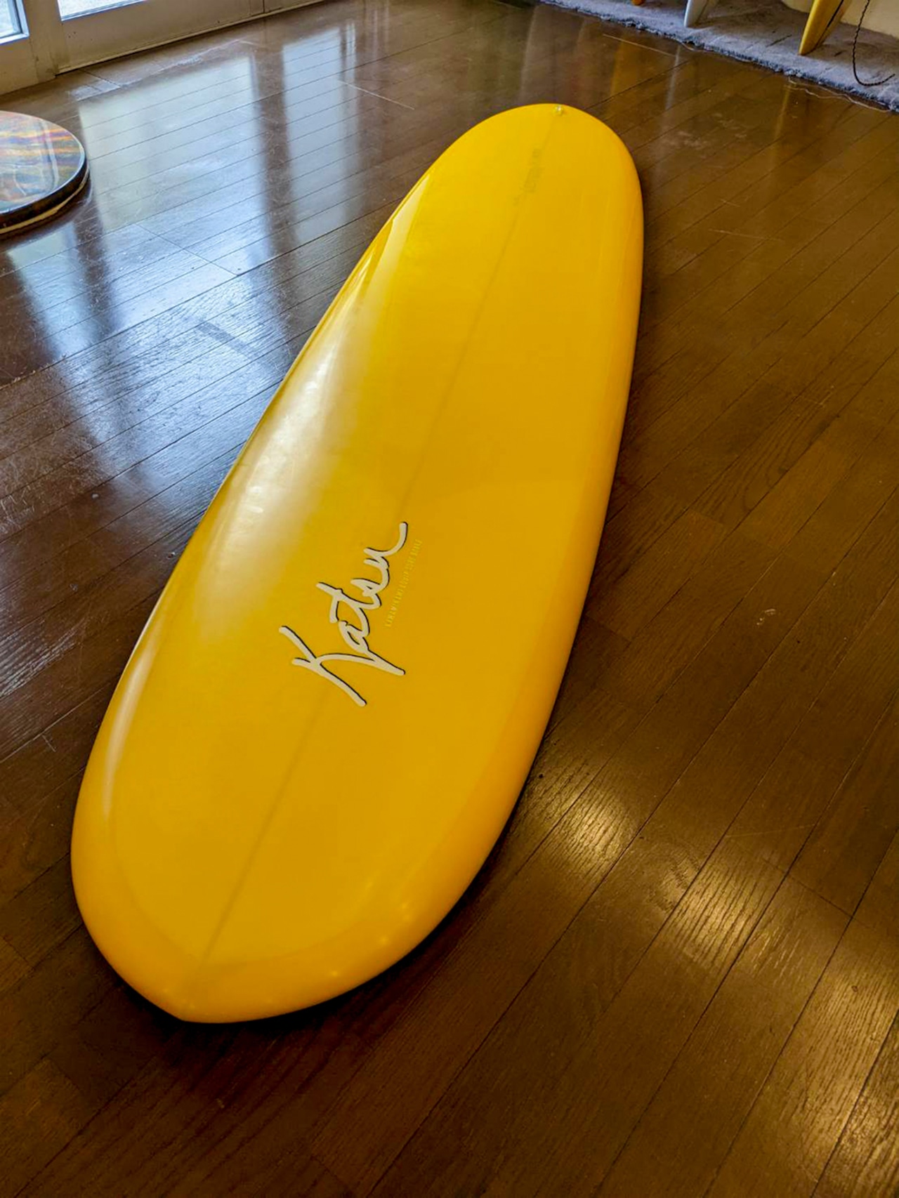 【USED】KatsuKawaminami surfboards “ Big Dish “ 7’6 Single Fin !!