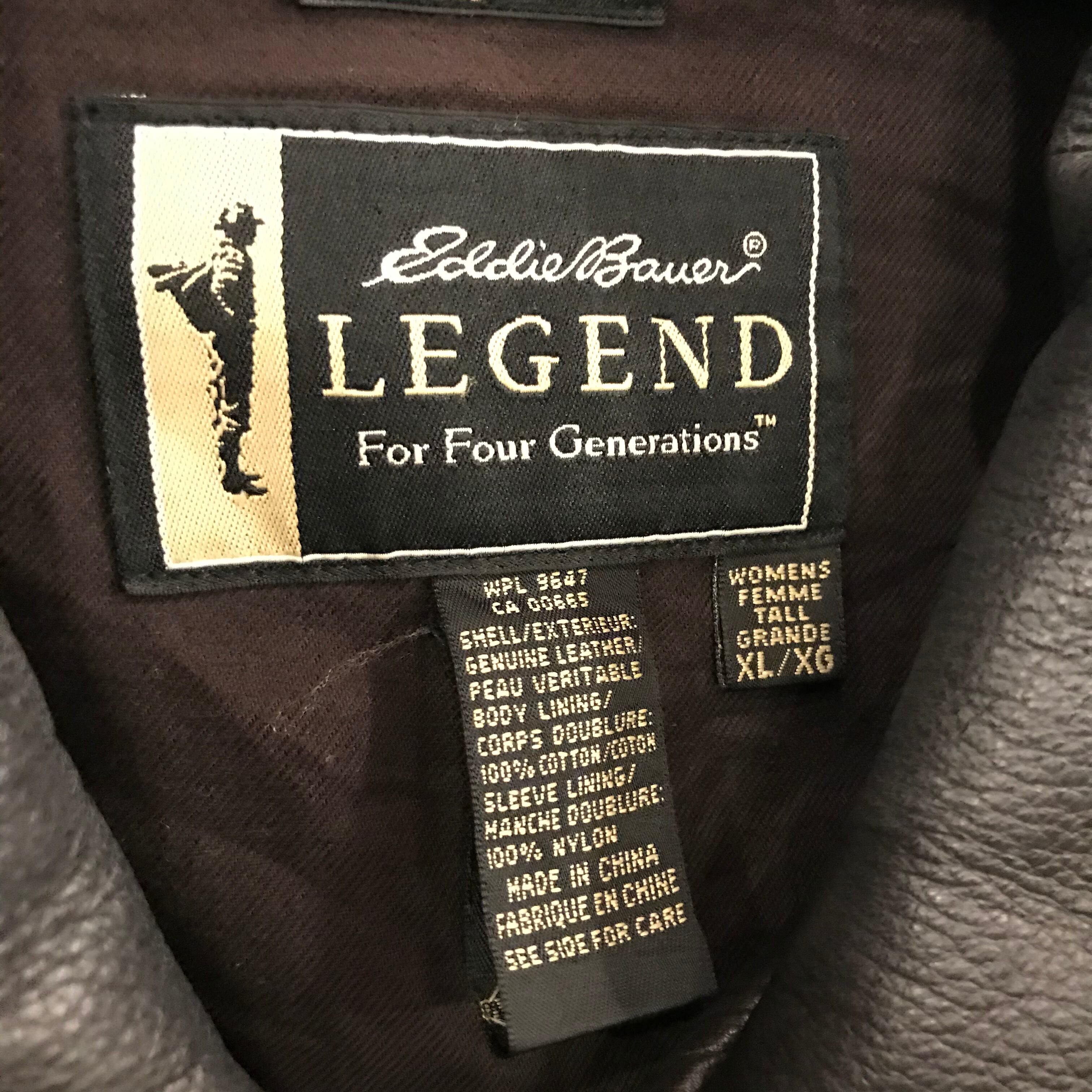 90s Eddie Bauer Leather Jacket | VOSTOK 90s Eddie Bauer Leather Jacket | VOSTOK