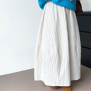 ハイウエストランタンロングスカート 3col 231661