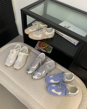 カラーブロックメッシュスニーカー A0419