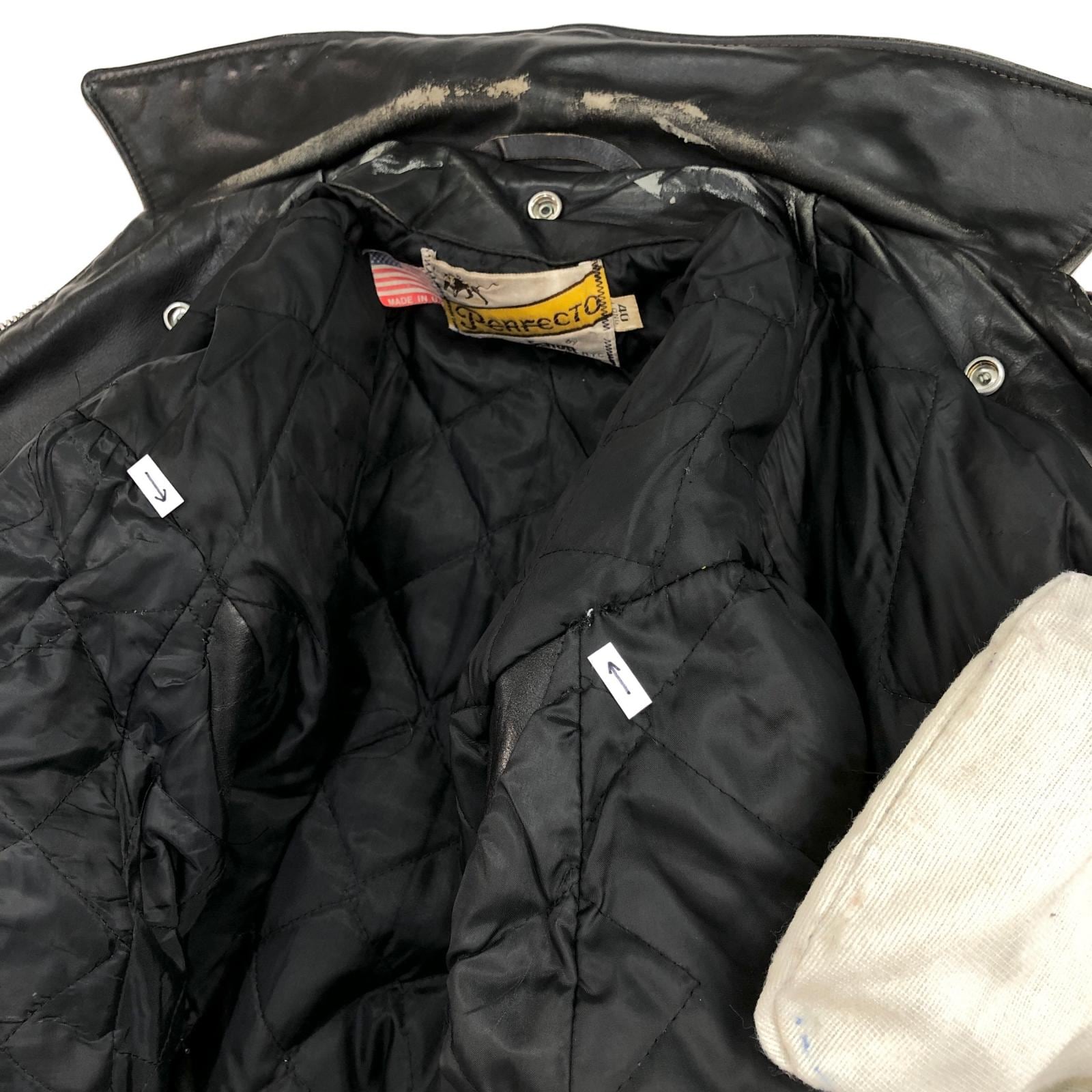SCHOTT Schott N.Y.C ショット 70年代 USA製 牛タグ レザージャケット