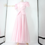 上下セット ツーピース フォーマル genetamant ジュネビビアン 演奏会 結婚式 披露宴 入学式 卒業式 セレモニー ピアノ 発表会 ピンク系 カラオケ 社交ダンス衣装 セットアップ 春色 桜のような 裾広がり 大きいサイズ 結婚式衣装 フォーマルドレス 成人式ドレス パーティードレス 二次会ドレス 9号 カラオケ衣装 レディースダンス衣装 ダンス衣装 発表会用 演奏会用