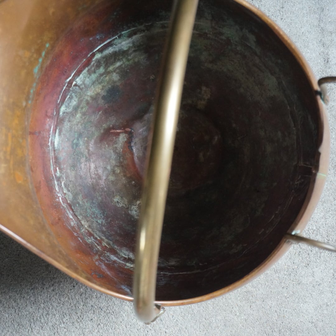 古いオランダの大きな銅ポット | Konishi Koffee web shop