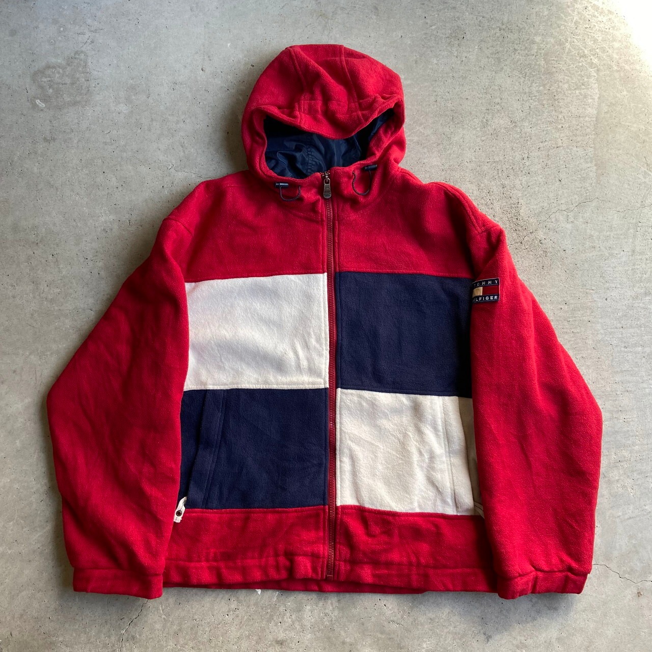 ビッグサイズ 90年代 TOMMY HILFIGER トミーヒルフィガー フリース 