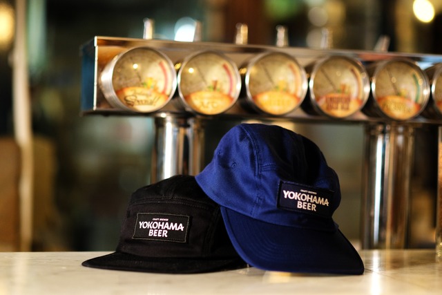 YOKOHAMA BEERオリジナルロゴワッペン付き【Camp cap】