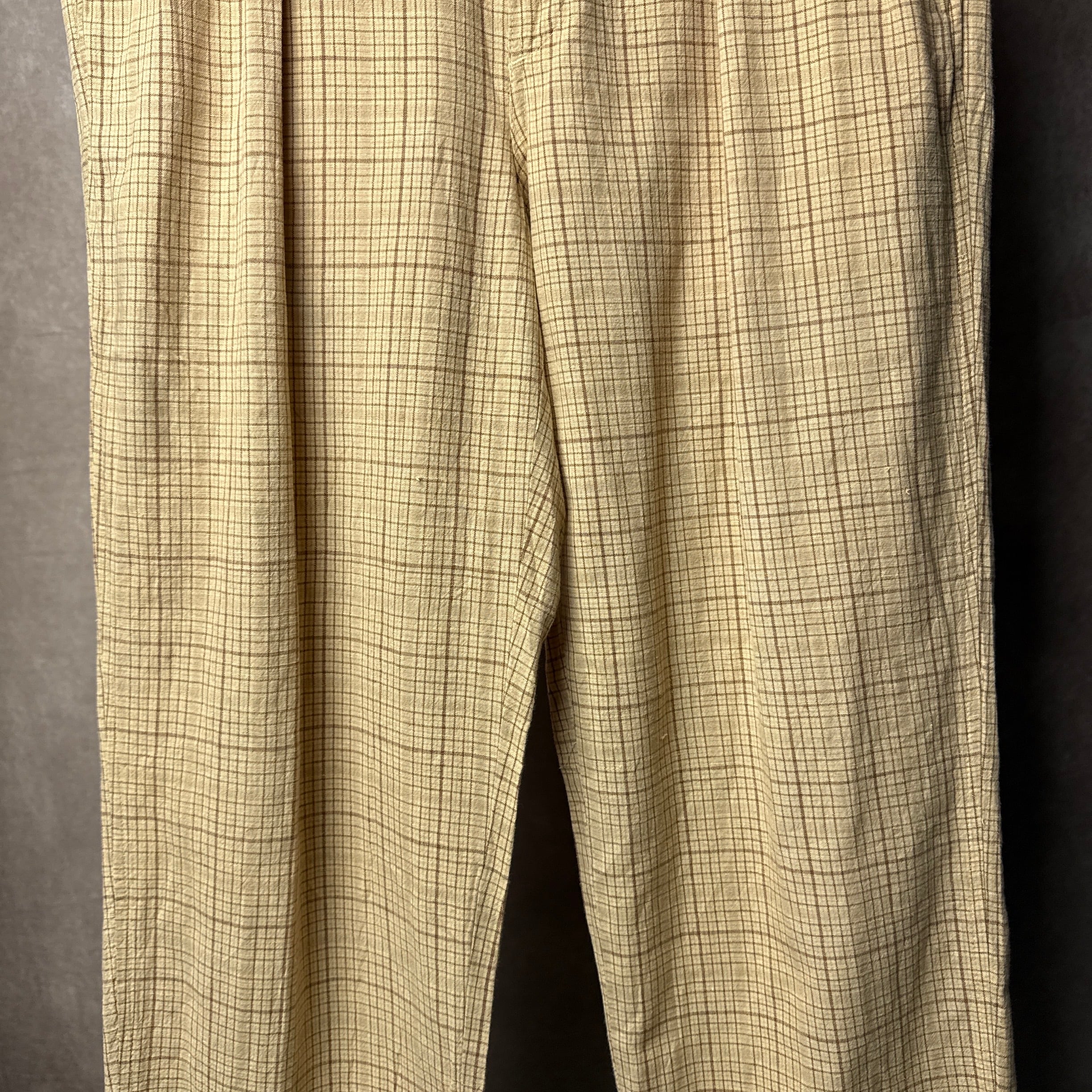 80's~90's Polo by Ralph Lauren Cotton×Linen Slacks InTuck Made in