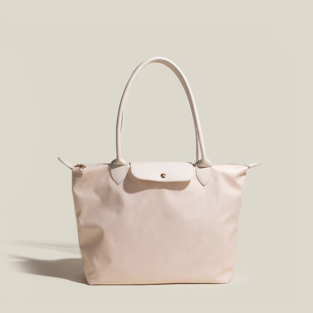 トートバッグ レディース ナイロンバッグ 鞄 おしゃれ シンプル 上品 定番 フォーマル 通勤 通学 おでかけ ベージュ/カーキ/ブラック/グレー