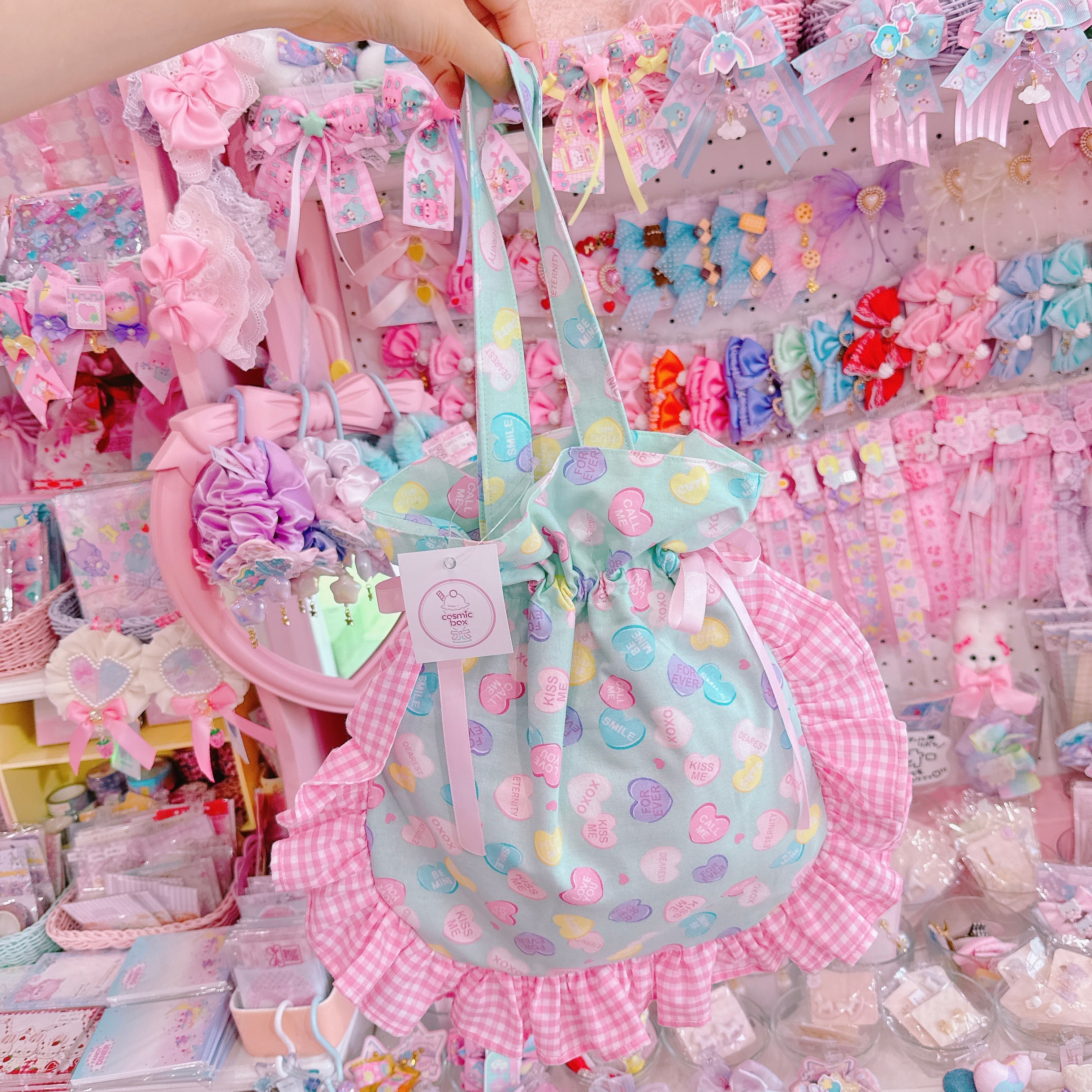 【D7】16-13ハートキャンディバッグ