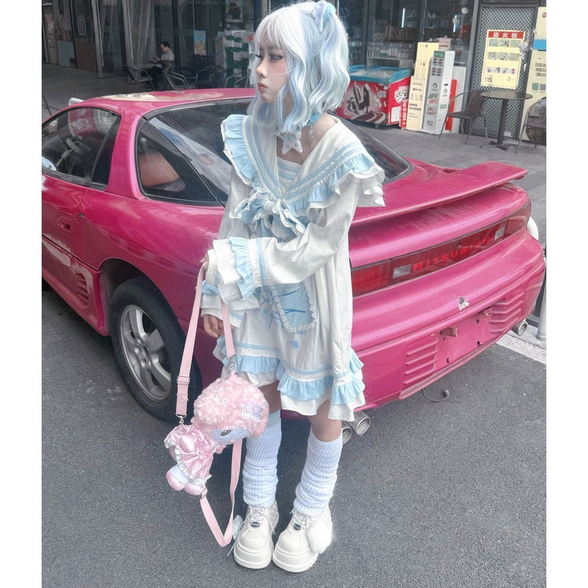 天使界隈フロントリボンワンピース | Maiden's Rêve