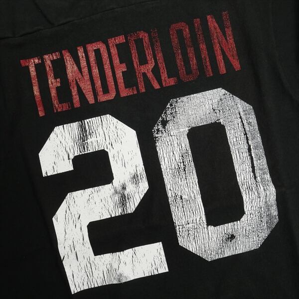 黒L tenderloin テンダーロイン フットボール Tシャツ Size【L】 TENDERLOIN テンダーロイン T-NFL CHAMPION BLACK
