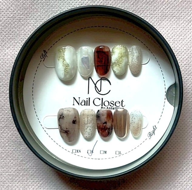 マーブルストーンエレガンス|premium ネイルチップ