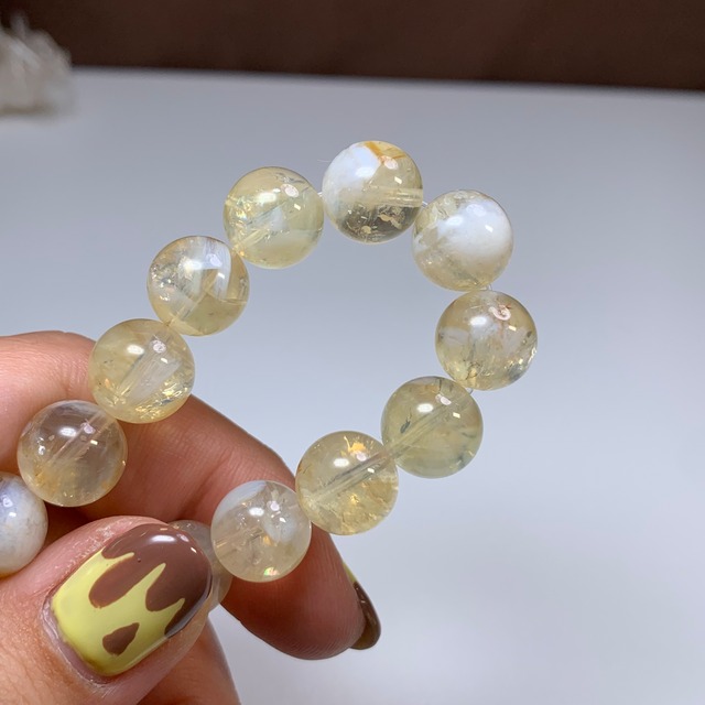 4.エンジェルミスト・シトリンブレスレット