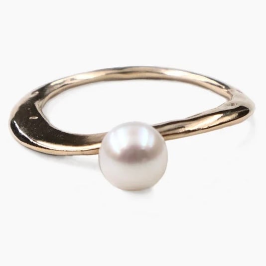 KAORU】スターダストパールリング/K10ピンクゴールド | colombe