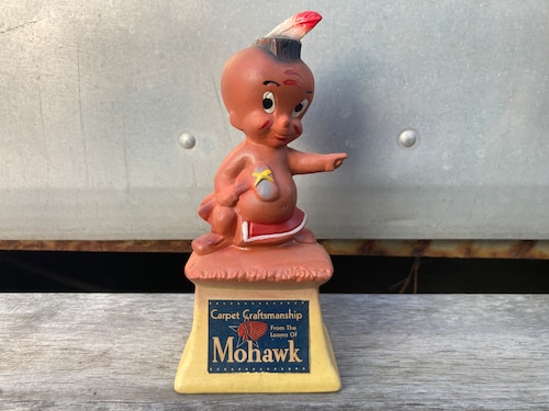 50s Tommy Mohawk advertising statue