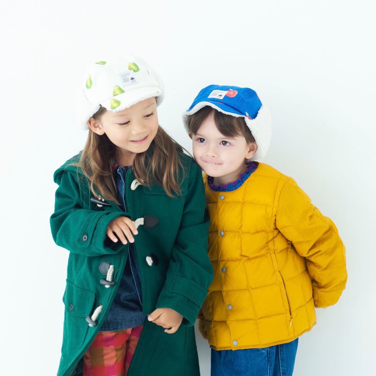 パイロットキャップ【ラフランス】ブランド 子供 帽子 男の子 女の子 日本製 冬 キッズ ギフト