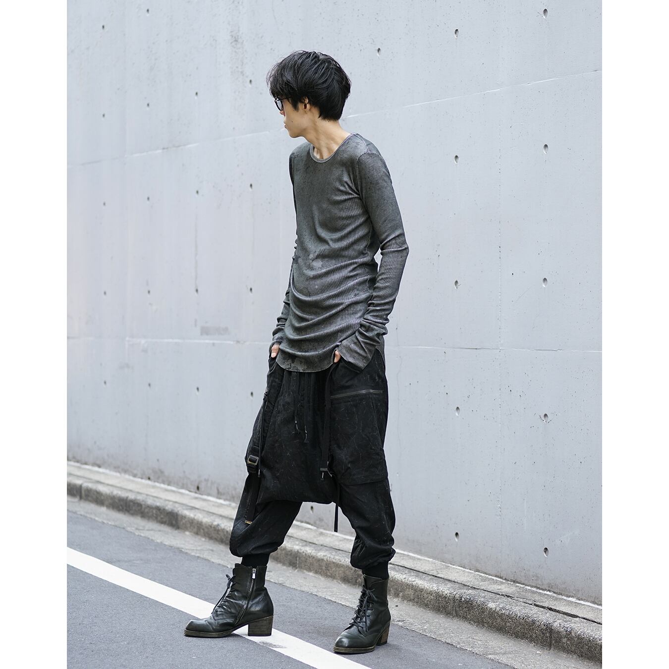 D.HYGEN] (ディーハイゲン) ST101-0826S Inkjet Print Modal × Cotton