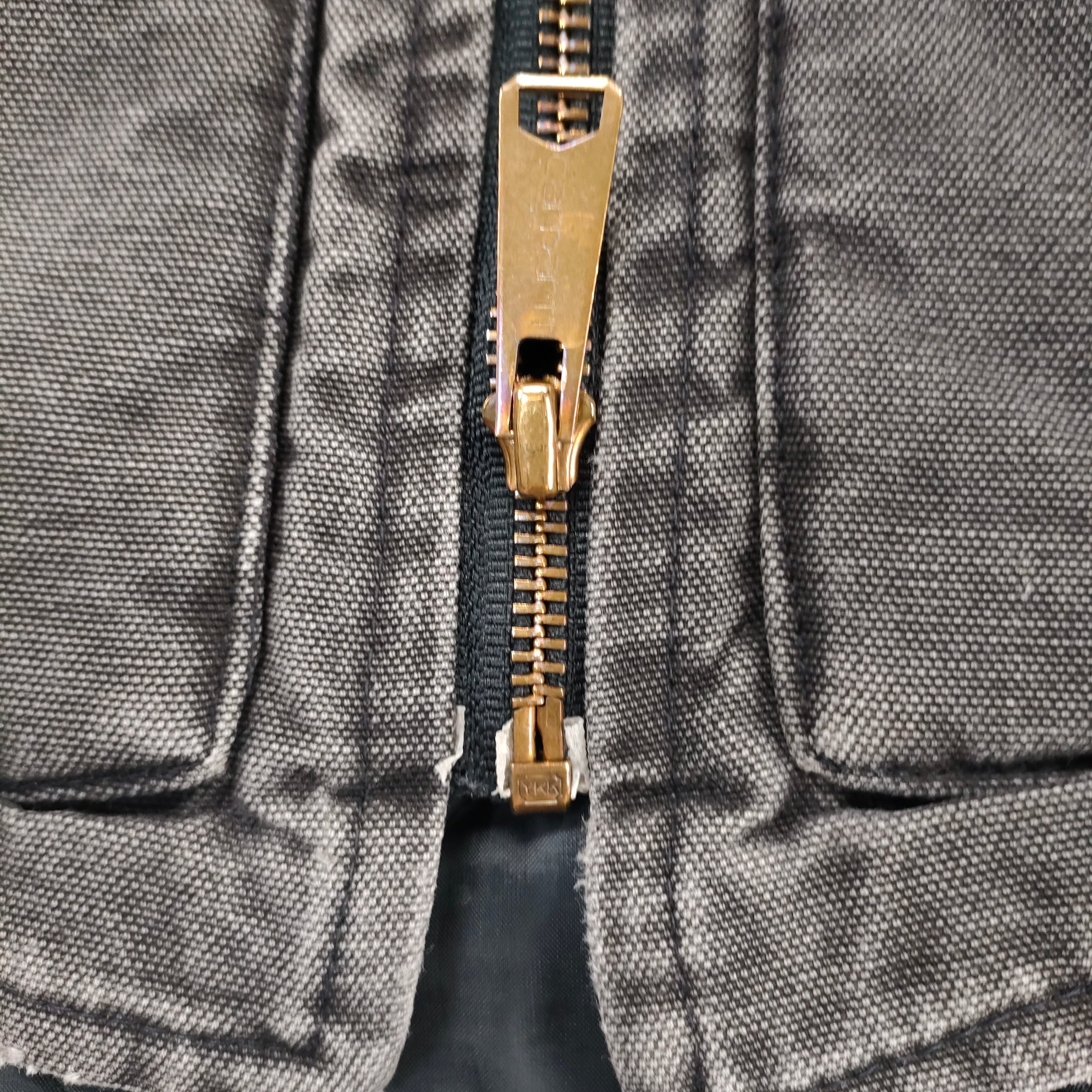 carhartt ダックベスト ブラック BLK Mサイズ 星タグ 腰ゴム USA製