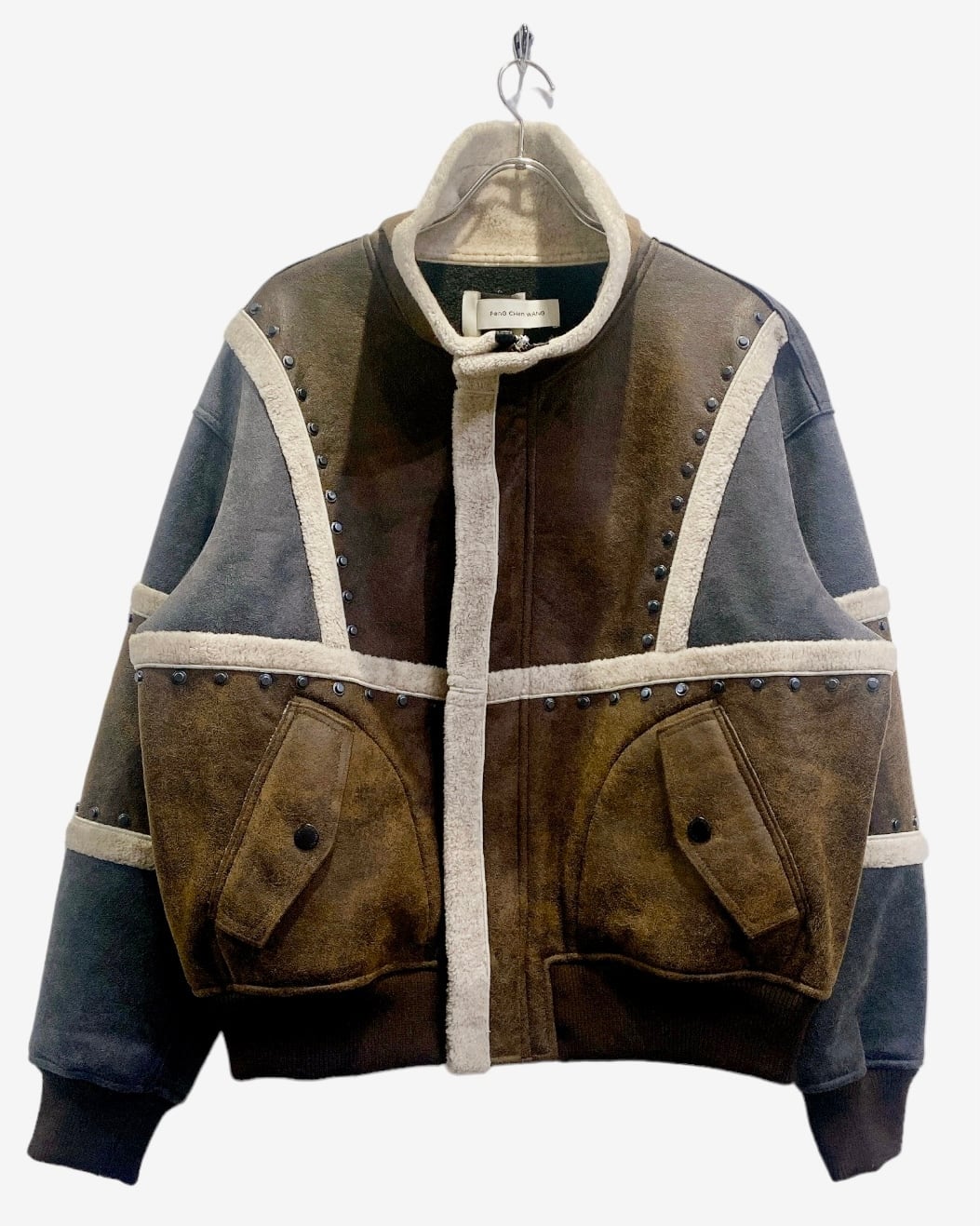 FENG CHEN WANG / DOUBLE SIDED SHERPA JACKET | Answer