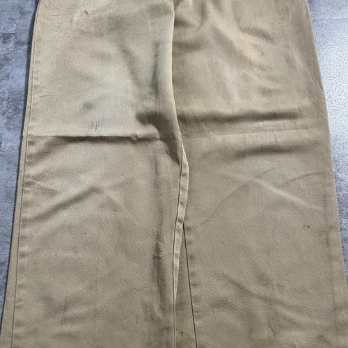 80s Dickies Khaki work talon 874 USA製 詳細写真9