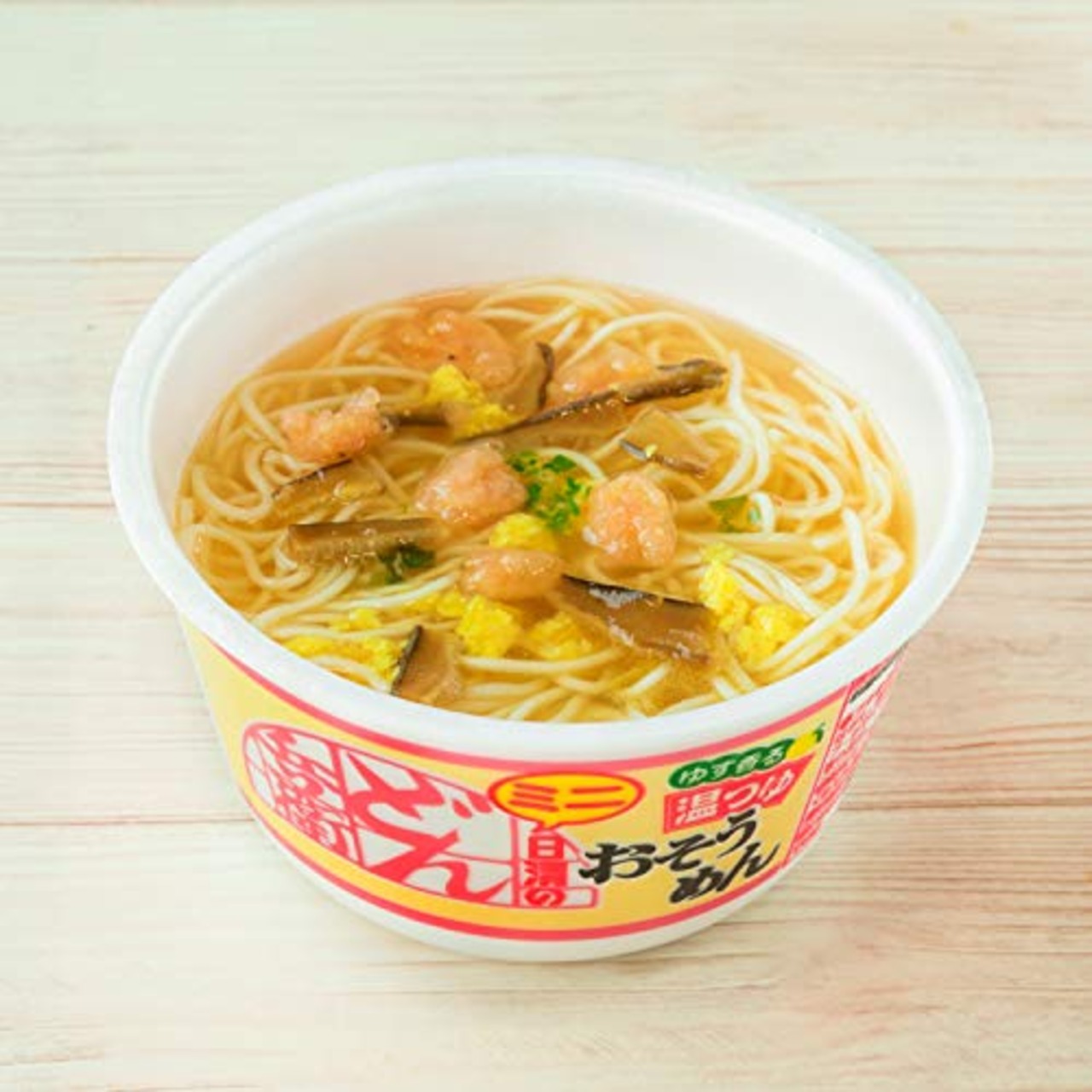 どん兵衛 温つゆおそうめんミニ [ゆず香るスープ] 日清食品 カップ麺 35g×12個