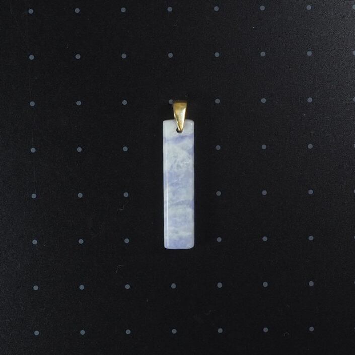 糸魚川翡翠 ラベンダー翡翠 ペンダントトップ 2.5g Itoigawa Lavender