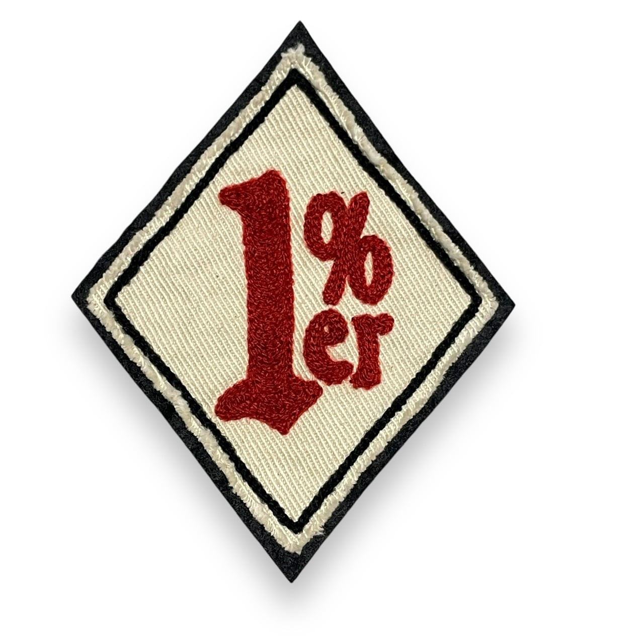 1%er” PATCH チェーンステッチワッペン | 【RIOTT/ライオット】