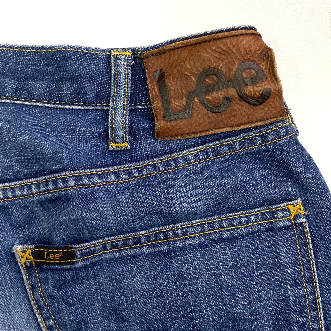 Lee リー ユーロ企画 ボタンフライ ストレート デニムパンツ メンズw31 