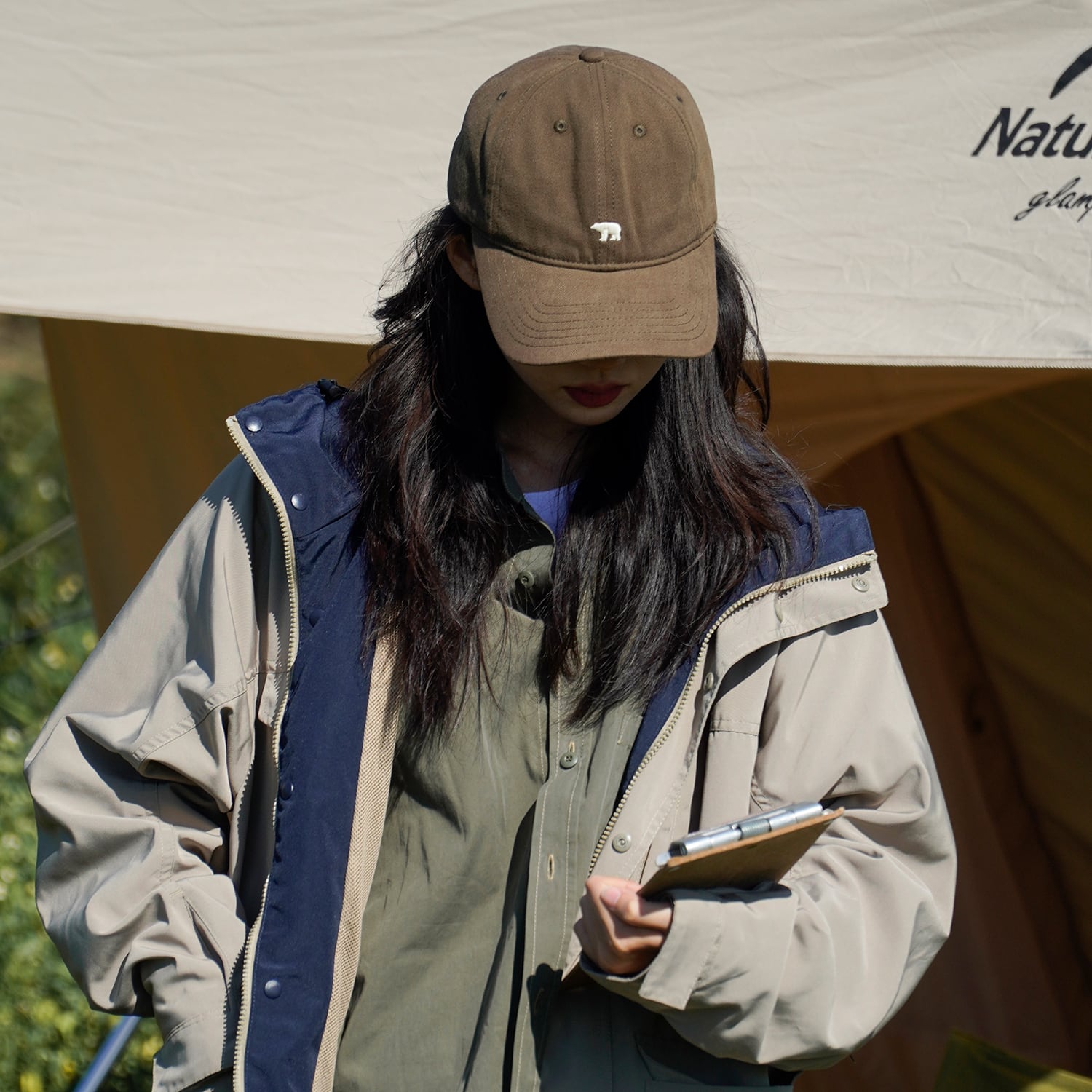 Yukiemon ユキエモン くま 帽子 キャップ ふわふわ キャタップ SB くま