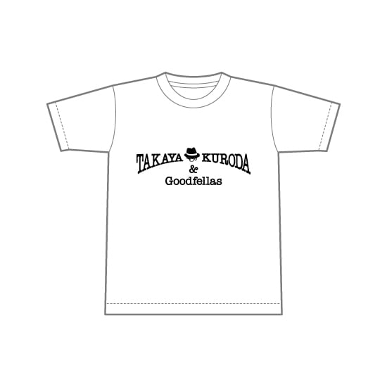 Tシャツ（白地×黒文字  S/M）